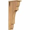 Ekena Millwork New Brighton Smooth Corbel w/Backplate, Western Red Cedar, 5 1/2"W x 12"D x 28"H COR06X12X28NEB01SWR - alternate 1